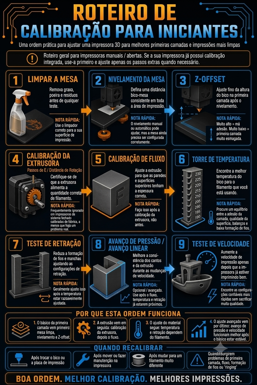 A importância da calibração nas suas impressões 3d
