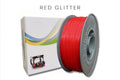 Filamento PLA 1Kg 1,75 Vermelho c/Glitter
